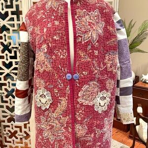 Quilted cottagecore bopeep Patchwork Jacket